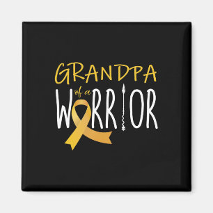 Imán Conciencia del Cáncer Infantil Abuelo de un Guerre