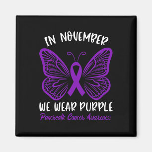 Imán Conciencia Del Cáncer Pancreático En Noviembre Usa