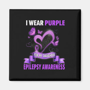 Imán Conciencia Epilepsia Que Llevo Púrpura Para Mi Hij