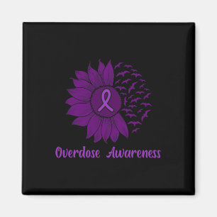Imán Conciencia Girasol morado