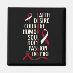 Imán Conciencia intrépida sobre el cáncer de cuello de 