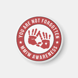 Imán Conciencia MMIW No te olvidas