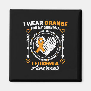 Imán Conciencia Que Uso Naranja Para Mi Abuela Nana