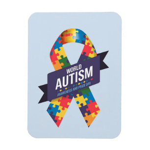 Imán Conciencia sobre el autismo