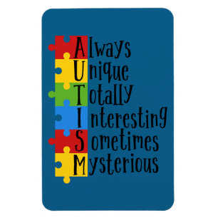 Imán Conciencia sobre el autismo