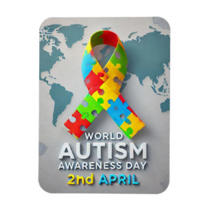 Imán Conciencia sobre el autismo