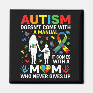 Imán Conciencia sobre el Autismo 2026 No Viene con un M