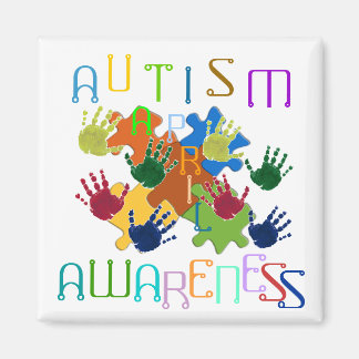 Imán Conciencia sobre el autismo - Abril