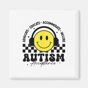 Imán Conciencia sobre el Autismo Aceptación Educación E