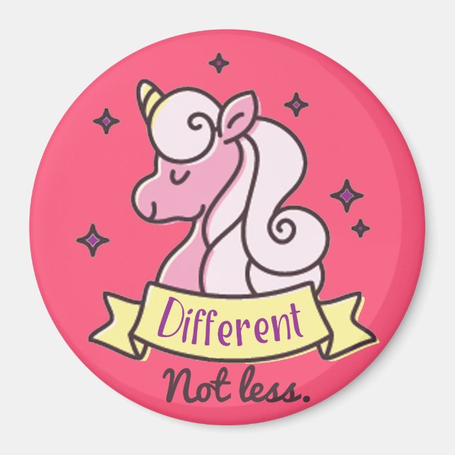 Imán Conciencia sobre el autismo de los chicas, no meno (Frente)