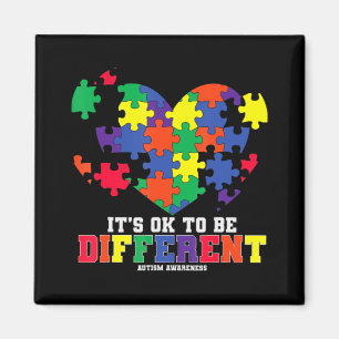 Imán Conciencia sobre el autismo Está bien ser un autis