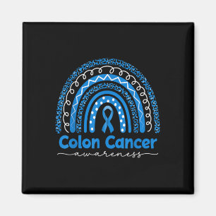 Imán Conciencia sobre el cáncer de colon azul del arcoi