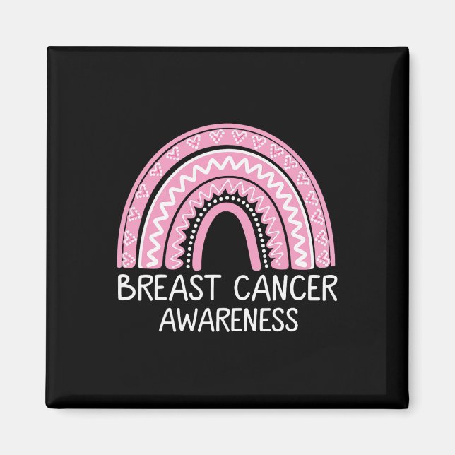 Imán Conciencia sobre el cáncer de mama (Frente)