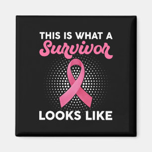 Imán Conciencia sobre el cáncer de mama Cómo se ve una