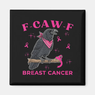 Imán Conciencia sobre el cáncer de mama Graciosa Raven