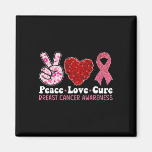 Imán Conciencia Sobre El Cáncer De Mama Para Las Mujere