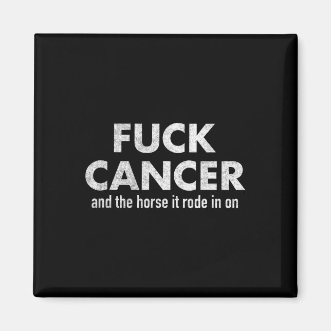 Imán Conciencia sobre el cáncer de mama rosado (Frente)