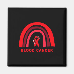 Imán Conciencia sobre el cáncer de sangre Cinta roja fl