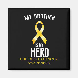 Imán Conciencia sobre el cáncer infantil Mi hermano es 