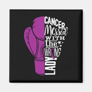 Imán Conciencia sobre el cáncer pancreático Boxing Glov