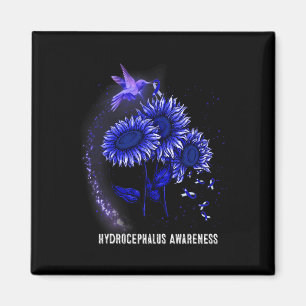 Imán Conciencia sobre el hidrocefalia de girasol