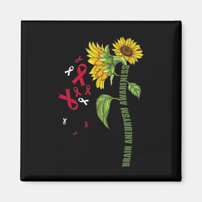 Imán Conciencia sobre el neuralismo Cirugía de girasol  (Frente)