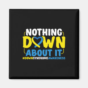 Imán Conciencia sobre el síndrome de Down Nada de eso
