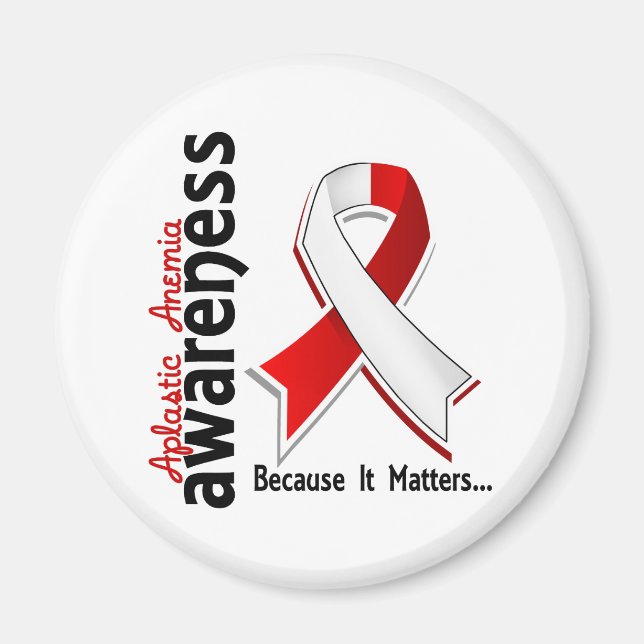 Imán Conciencia sobre la anemia aplásica 5 (Frente)
