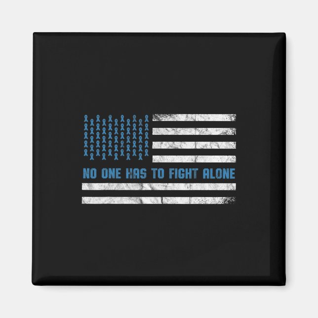 Imán Conciencia sobre la diabetes que nadie tiene que l (Frente)