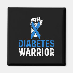 Imán Conciencia sobre la diabetes T1d Guerrero de la di