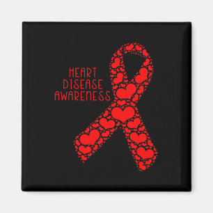 Imán Conciencia sobre la enfermedad Cinta roja