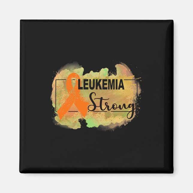 Imán Conciencia sobre la leucemia 1 (Frente)