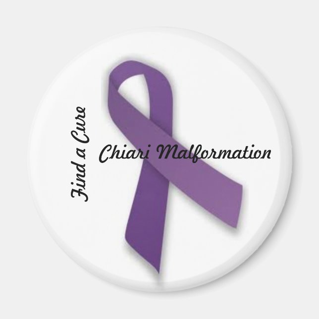 Imán Conciencia sobre la malformación de Chiari (Frente)