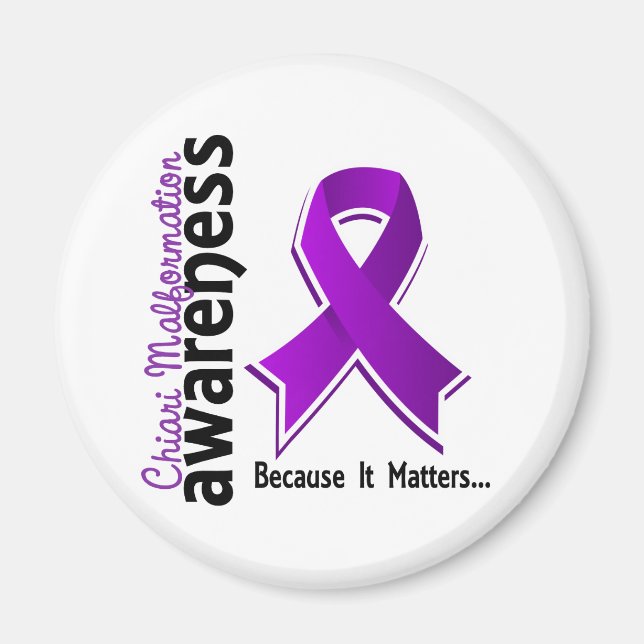 Imán Conciencia sobre la malformación de chiari 5 (Frente)