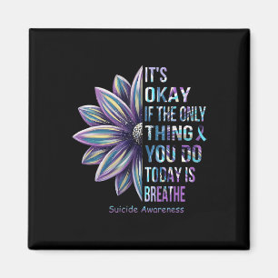 Imán Conciencia sobre la prevención del suicidio: está 