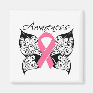 Imán Conciencia sobre las mariposas tatuadas - Cáncer d