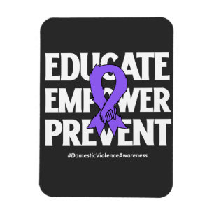 Imán Conciencia sobre Violencia Doméstica