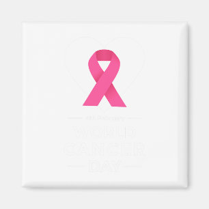Imán Concienciación del Día Mundial contra el Cáncer 4 