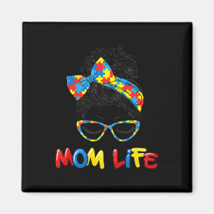 Imán Concienciación sobre autismo autista a las mujeres