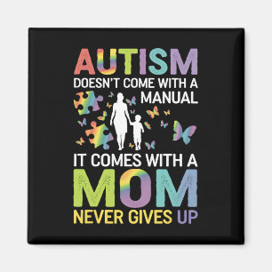 Imán Concienciación sobre el Autismo 2025 No Viene Con