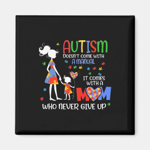 Imán Concienciación sobre el Autismo 2025 No Viene Con 