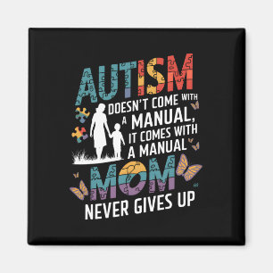 Imán Concienciación sobre el Autismo 2025 No Viene Con 