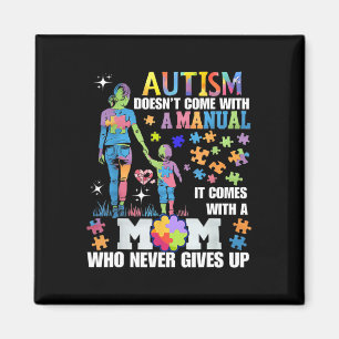 Imán Concienciación sobre el Autismo 2025 No Viene Con 