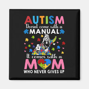 Imán Concienciación sobre el Autismo 2025 No Viene Con 