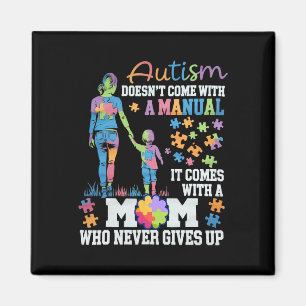 Imán Concienciación sobre el Autismo 2025 No Viene Con 