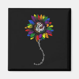 Imán Concienciación sobre el autismo girasol Que sea un