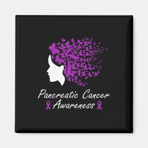 Imán Concienciación sobre el cáncer de páncreas - Mujer