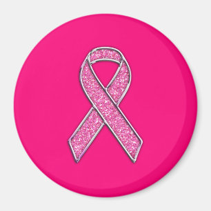 Imán Concienciación sobre la cinta rosa de estilo Purp