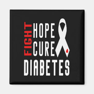 Imán Concienciación sobre la diabetes de tipo 1 - Comba