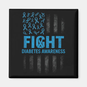 Imán Concienciación sobre la lucha contra la diabetes -